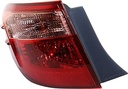 Conjunto de luces traseras exteriores, compatibles con Toyota Corolla 2017-2019. Modelo LE.