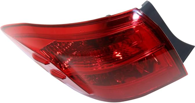 Conjunto de luz trasera exterior compatible con Toyota Corolla 2017-2019. Modelo SE.