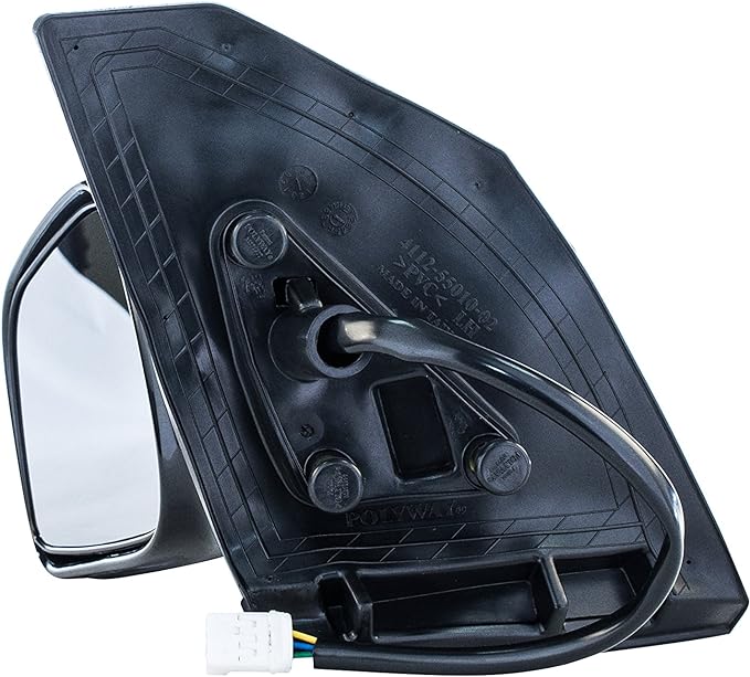 Retrovisores compatibles con Toyota Corolla 2003-2008. Alimentador eléctrico de 3 pines. 