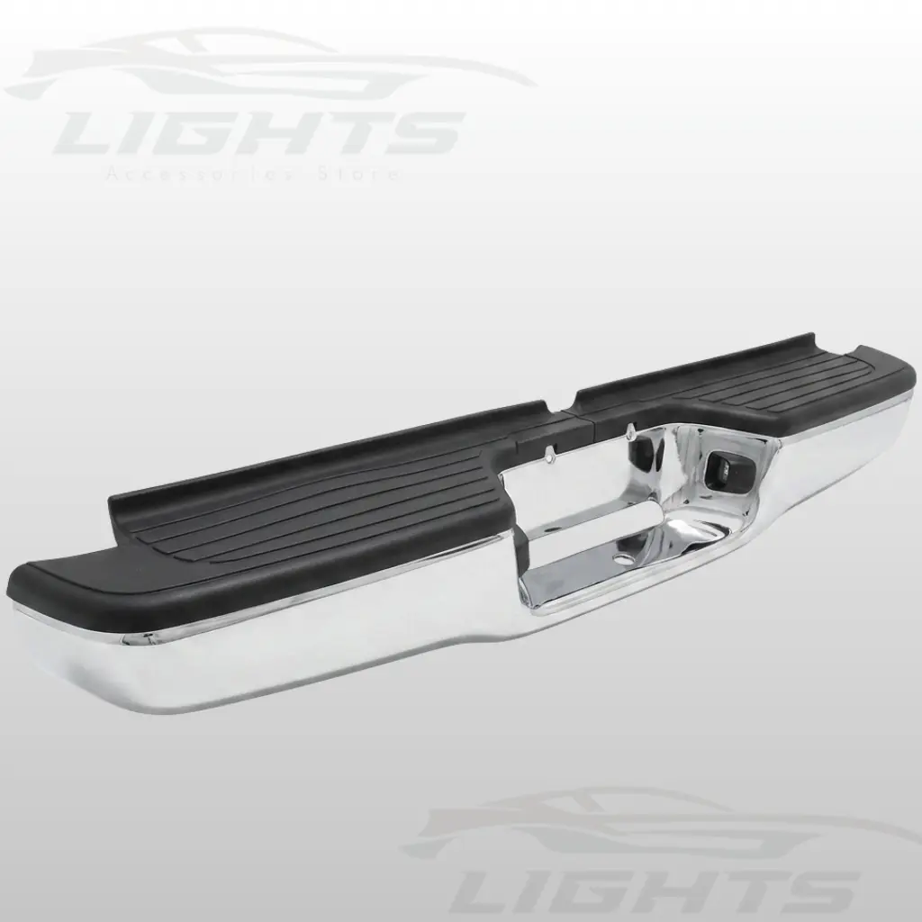 Bumper trasero cromado compatible con Toyota Tacoma 2001-2004. 