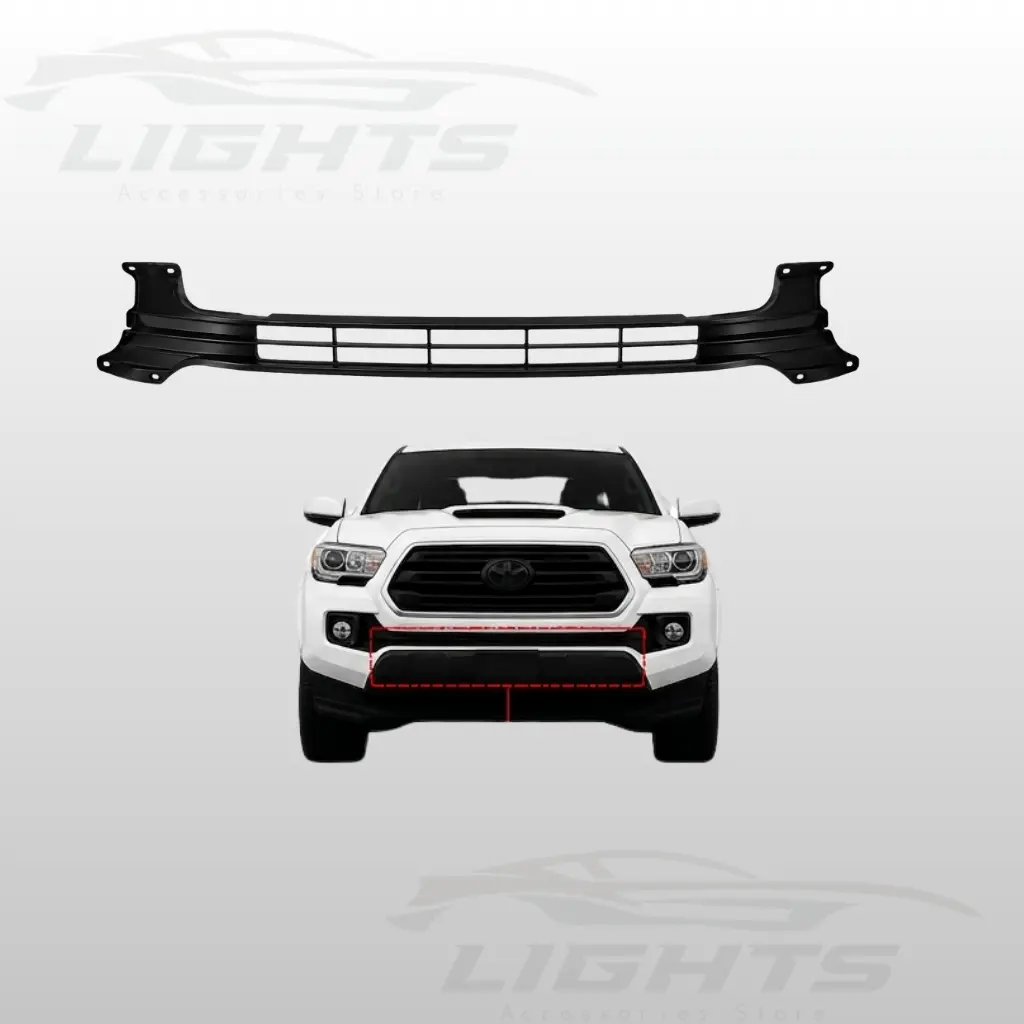 Parrilla del bumper delantero para Toyota Tacoma 2016-2023.