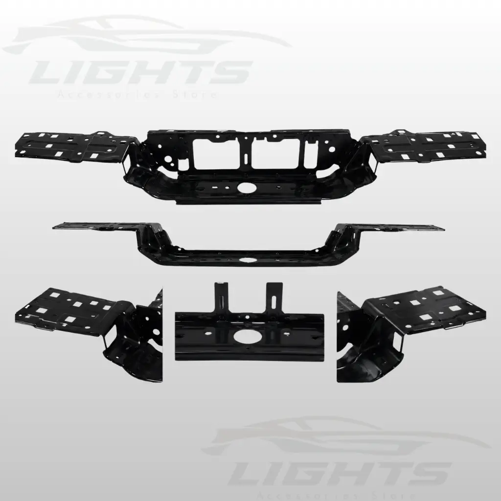 Base de metal del bumper trasero compatible con Toyota Tacoma 2016-2023.