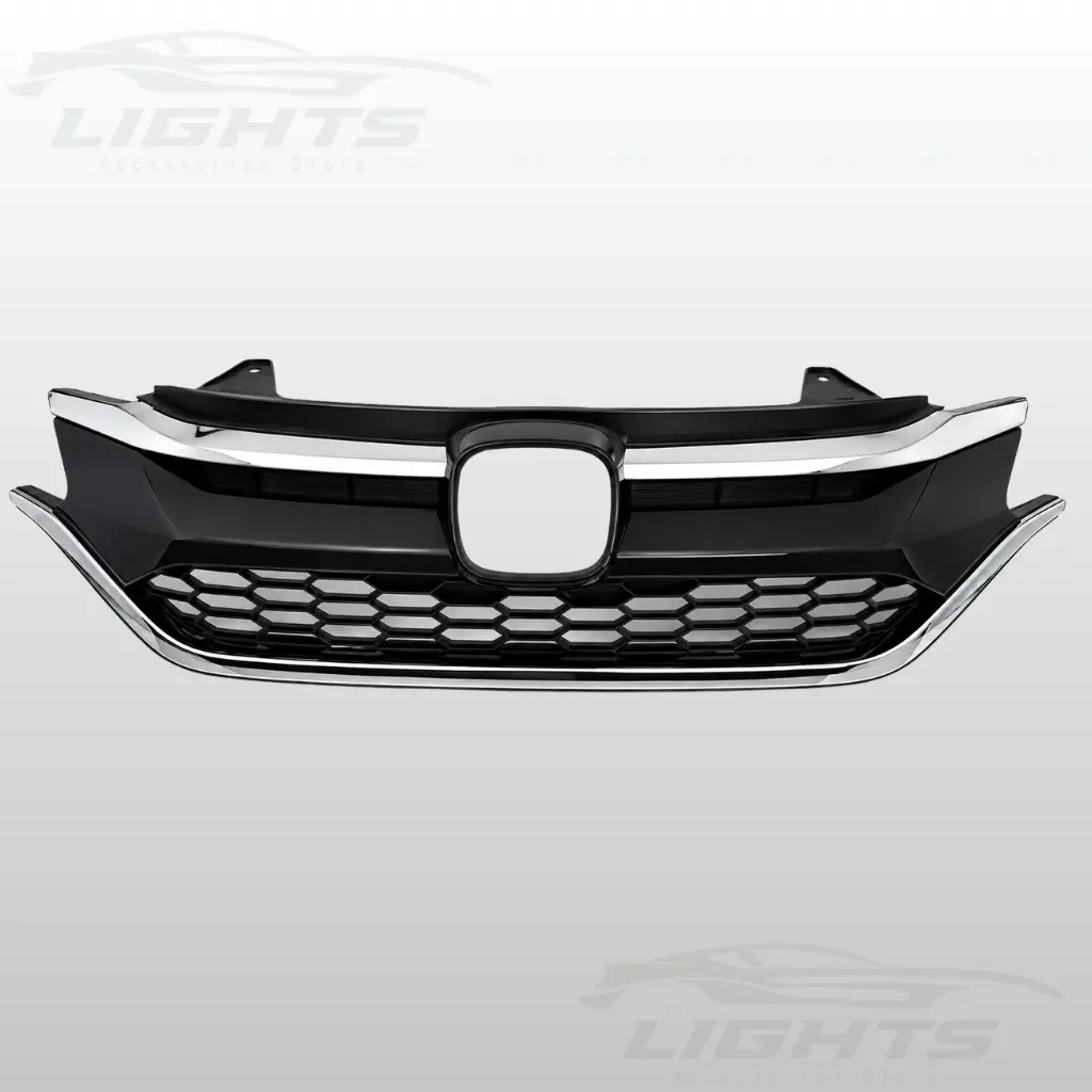 Parrilla superior compatible con Honda CR-V 2015-2016.