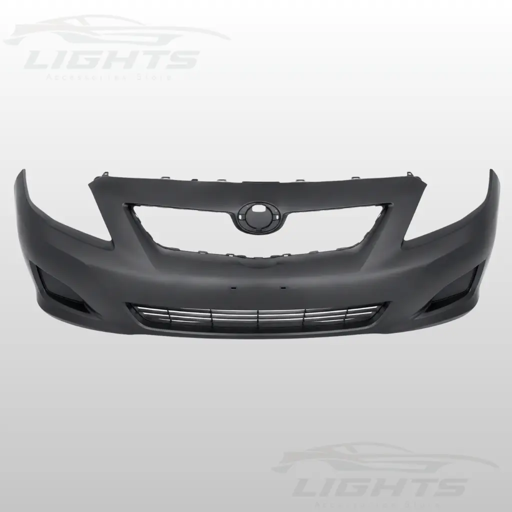 Bumper compatible con Toyota Corolla 2009-2010 versión Le liso. 