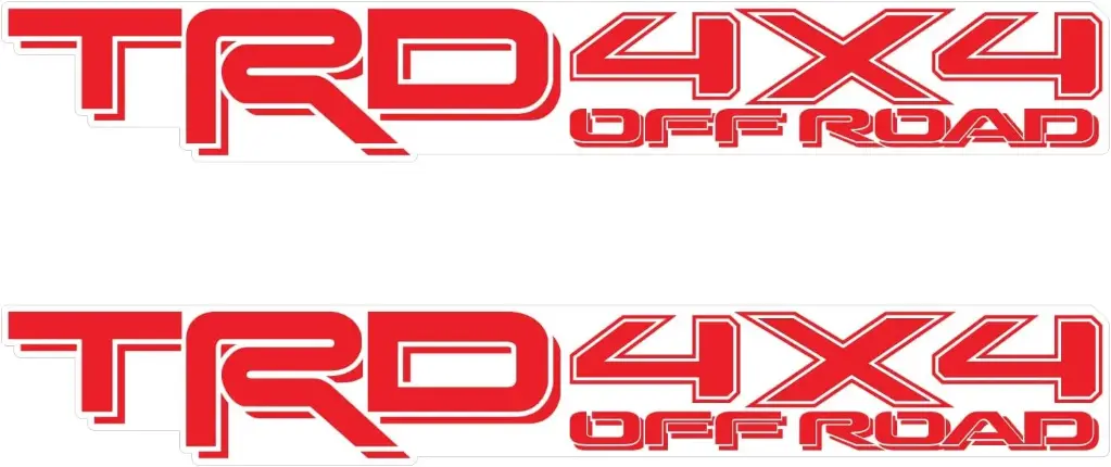 Stickers para Toyota Tacoma.