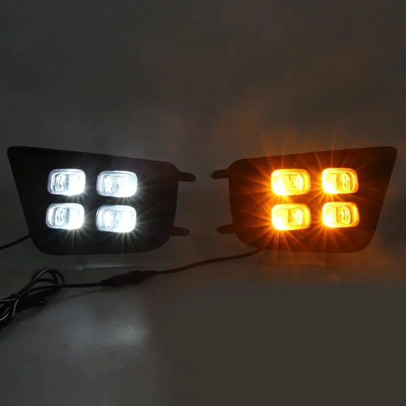 Conjunto halogenas led de 4 puntos para Toyota Tacoma 2012-2015.