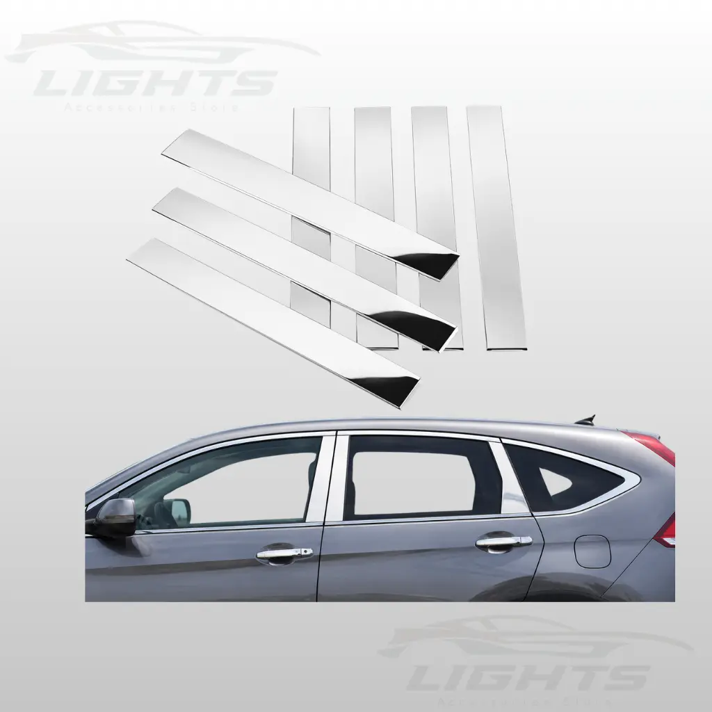 Moldura cromada para ventana Honda CR-V 2012 2014.