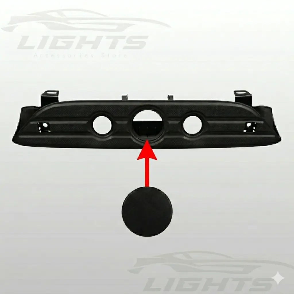 Tapones de Almohadilla de Bumper TraseroToyota Tacoma 2005-2015.