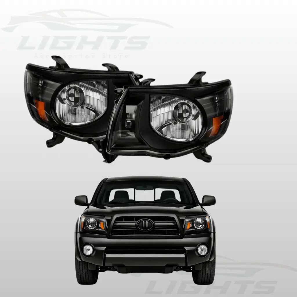 Foco full-black compatible con Toyota Tacoma 2005-2011.