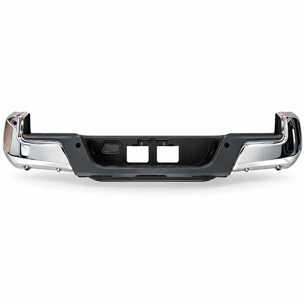 Bumper Trasero Cromado para Toyota Tacoma 2016-2023.