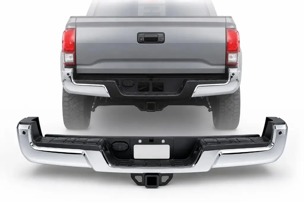 Bumper Trasero Cromado para Toyota Tacoma 2016-2023.