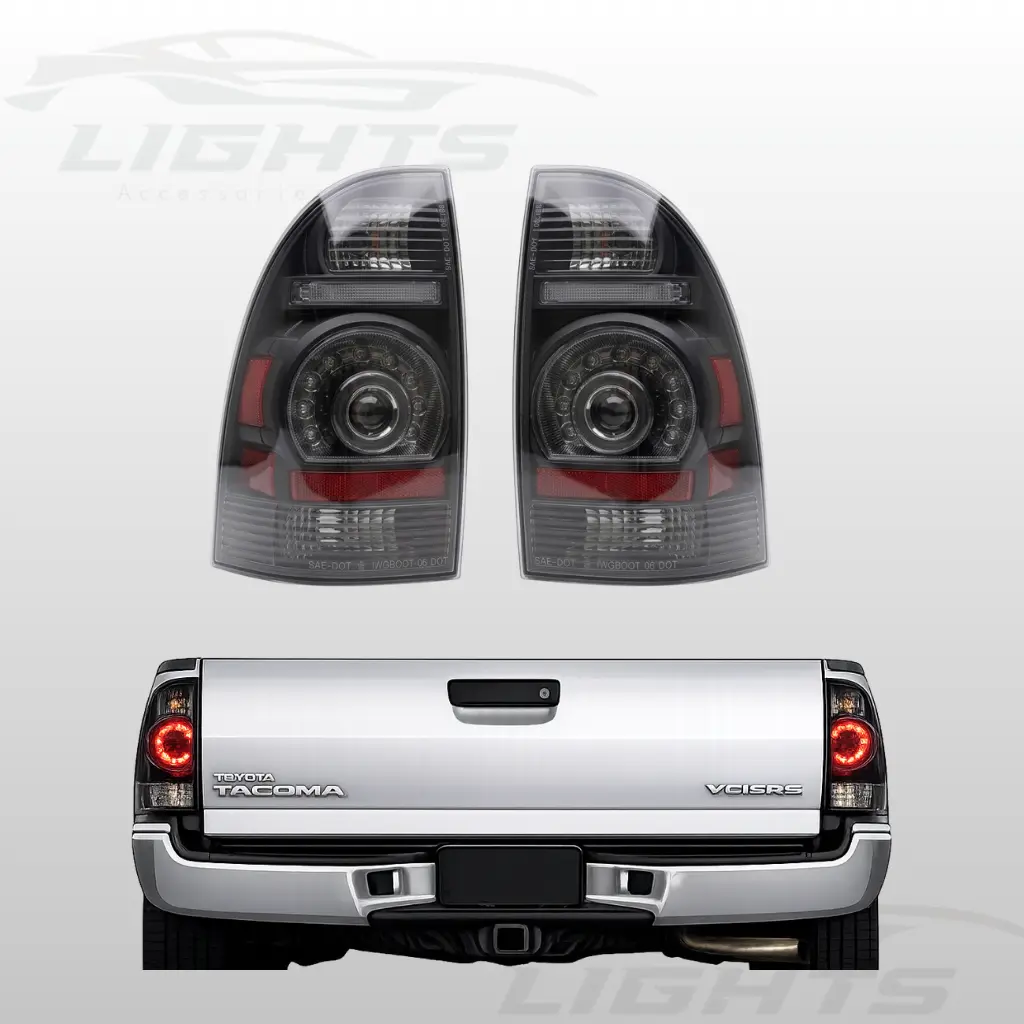 Stop led negro compatible con Toyota Tacoma 2005-2015