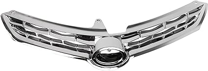 Parrilla delantera superior, CROMADA, compatible con Toyota Corolla 2014-2016. Modelo SE.