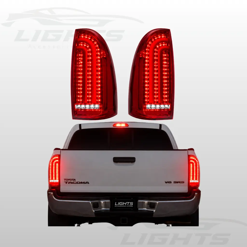 Stop Full LED rojo compatible con Toyota Tacoma 2005-2015