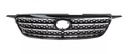 Parrilla superior del bumper delantero compatible con Toyota Corolla 2005-2008.