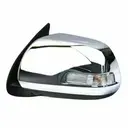 Retrovisor cromado con luz de giro compatible con  Hilux 2012-2015.