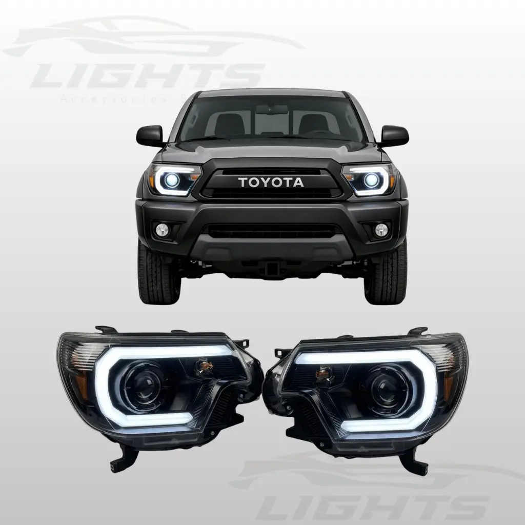 Foco Led compatibles con Toyota Tacoma 2012-2015.