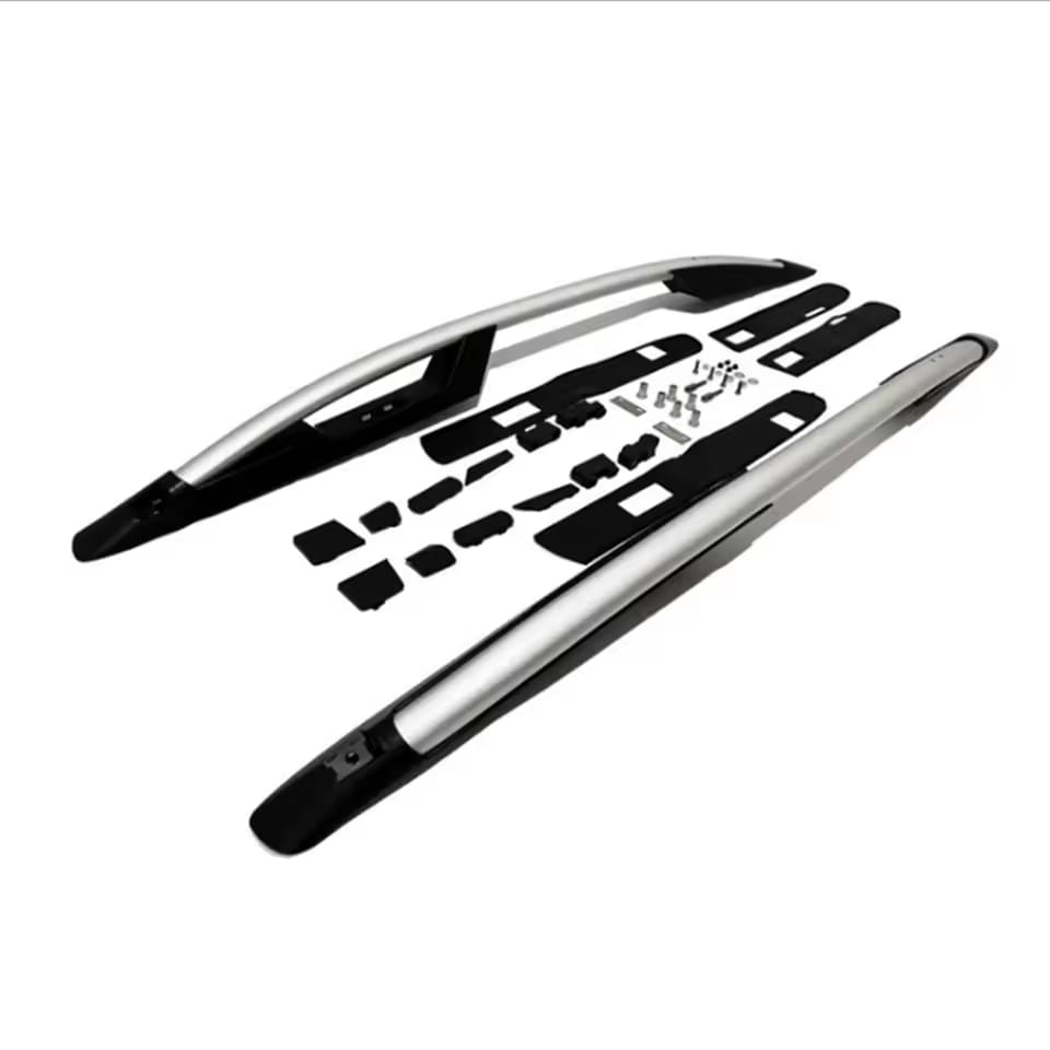 Riel de techo de aleación de aluminio plateado, Honda CRV barra transversal para 2007-2011.