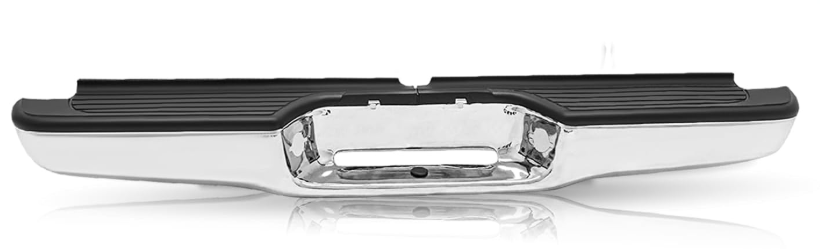Bumper trasero cromado compatible con Toyota Tacoma 1995-2004. 
