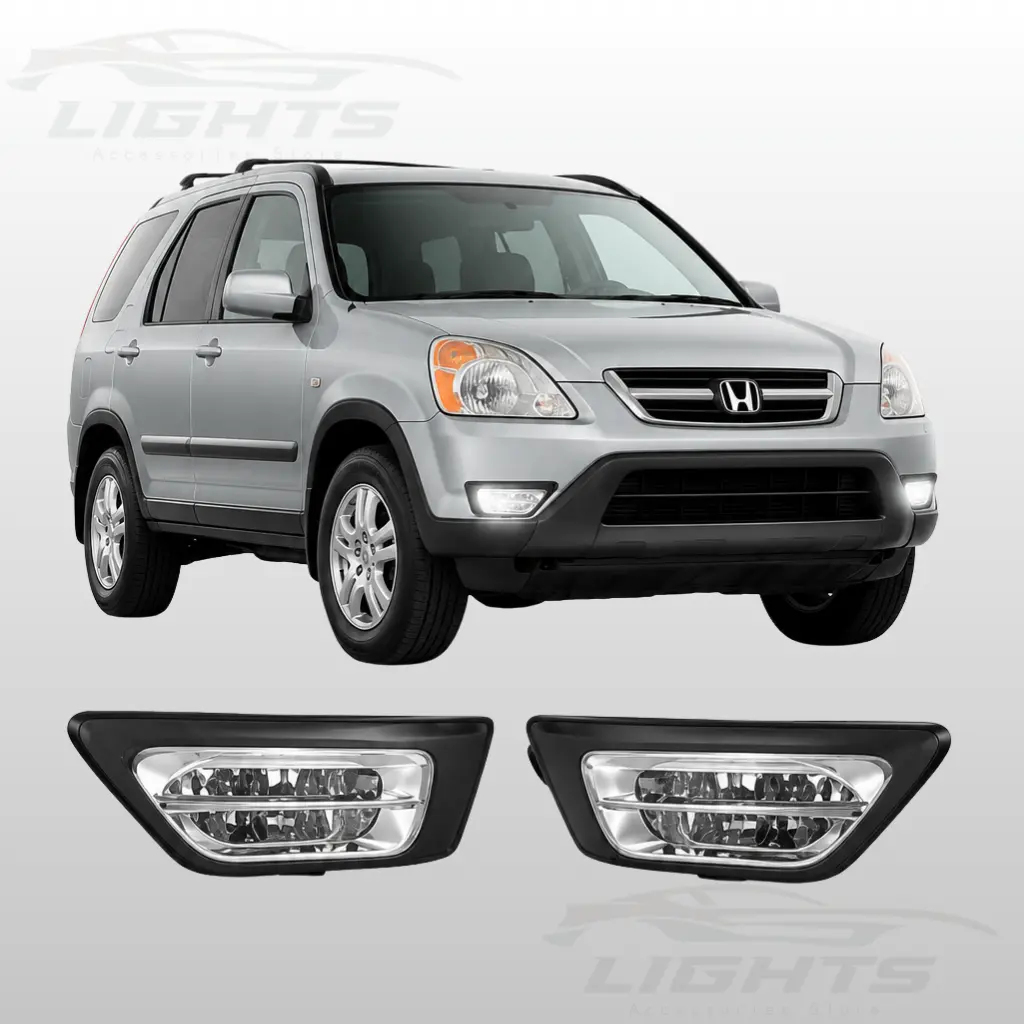 Halógenas compatibles con Honda CR-V 2002-2004. 