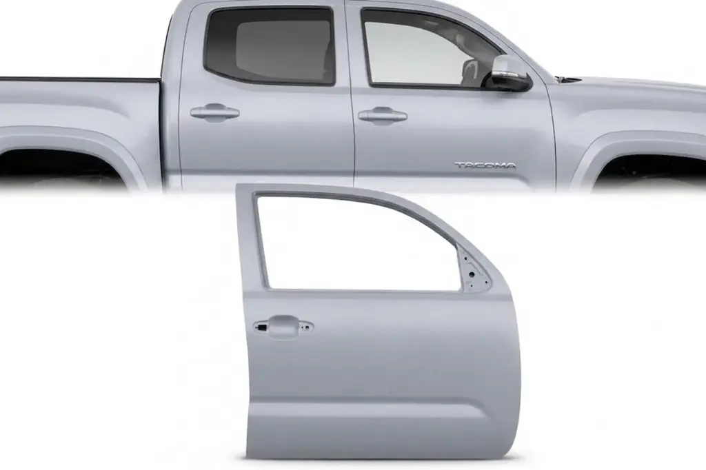 Puerta delantera compatible con Toyota Tacoma 2016-2023 - Calidad de Reemplazo Premium.