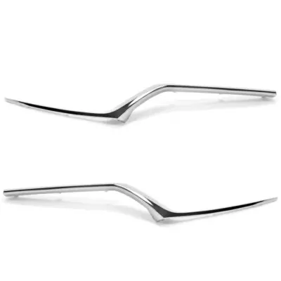 Tira de moldura de inserción de rejilla central delantera para Honda CR-V 2017-2019.