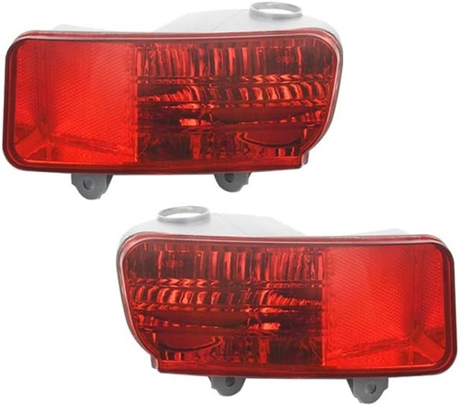 [L:XT-CRV-15-022 R:XT-CRV-15-023] Conjunto de luces reflectoras del bumper trasero, compatible con HONDA CR-V 2015-2016.
