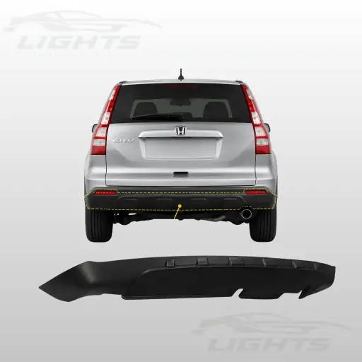 [HND-CRV-1011-013] Bumper inferior trasero compatible con Honda CR-V 2010-2011.