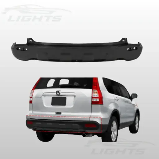 [HND-CRV-0709-034] Bumper trasero compatible con  Honda CR-V 2007-2009.