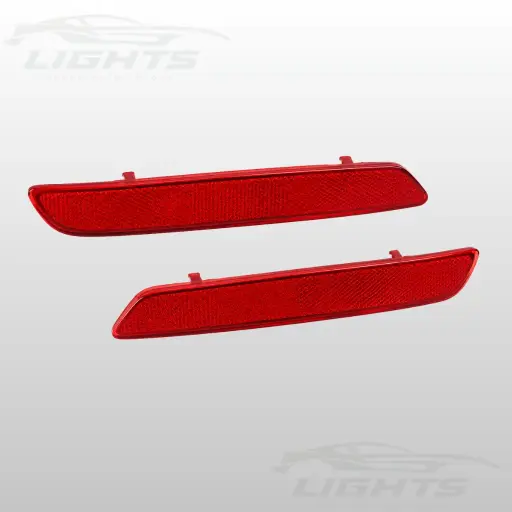 Reflectores de luz del bumper trasero compatible con Honda CR-V 2010-2011.