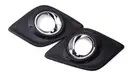 Cobertor de halógena, cromado, compatible con Toyota Hilux 2016-2020.