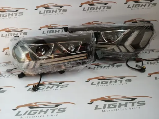 Conjunto de Focos  LED, compatible con Toyota Hilux 2016-2020.