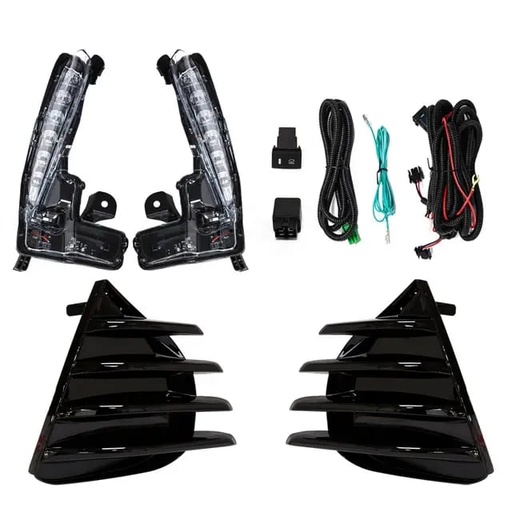 [XT-17-Corolla-011-usa] Kit de halógenas compatibles con Toyota Corolla 2017-2019. Versión SE.
