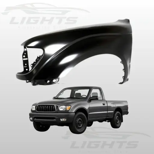 Guardafango compatible con Toyota Tacoma 2001-2004 sencilla.