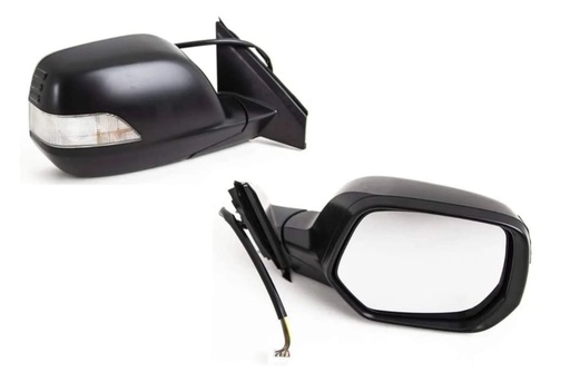 [HND-CRV-07-11-214] Espejo retrovisor exterior plegable con luz LED de giro, compatibles con Honda CR-V 2007-2011. De 7 pines.