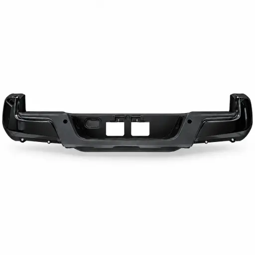 [TYT-TACOMA-1623-017] Bumper negro trasero para Toyota Tacoma 2016-2023.
