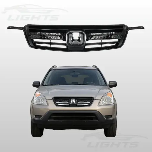 [HND-CRV-0204-003] Parrilla frontal compatible con Honda CR-V 2002-2004. 