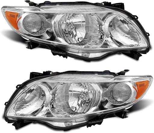 [TYT-Corolla-09-10-17] Focos delanteros compatibles con Toyota Corolla 2009-2010.