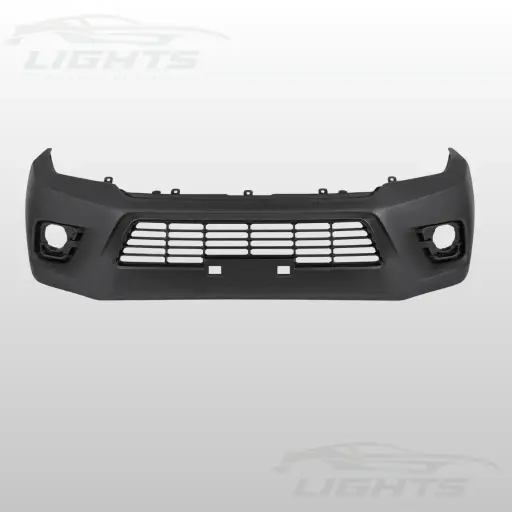 [TYT-HILUX-1620-008] Bumper delantero compatible con Toyota Hilux 2016-2020.