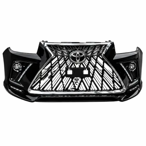 [TYT-HILUX-1620-065] Bumper delantero Toyota Hilux 2016-2020 estilo Lexus .