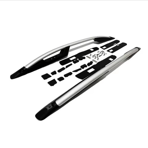 [HND-CRV-07-11-987] Riel de techo de aleación de aluminio plateado, Honda CRV barra transversal para 2007-2011.