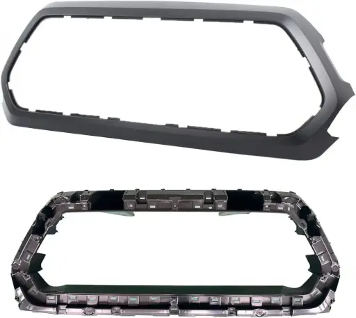 Marco de parrilla delantera compatible con Toyota Tacoma 2016-2023.