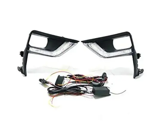 Juego de cobertores led  para halogenas  para Toyota Hilux 2016-2018.