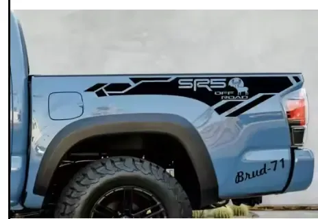 [TYT-TACOMA-ST05-NEW] Sticker Toyota Tacoma SR5 Off Road/faldón