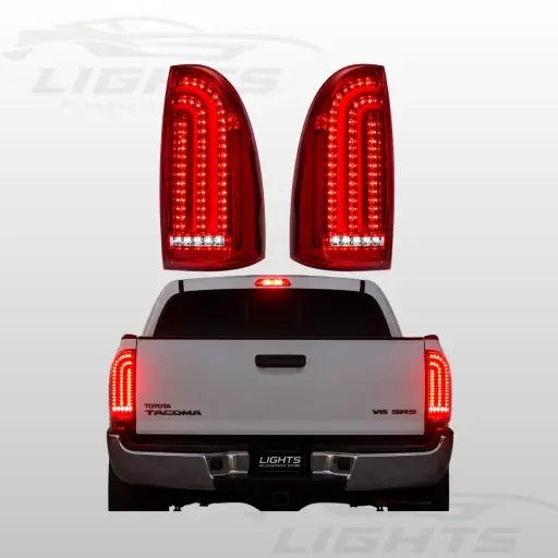Stop Full LED rojo compatible con Toyota Tacoma 2005-2015